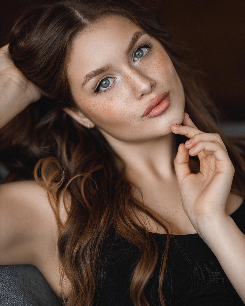 Fictional illustrated profile for Maya Bennett
